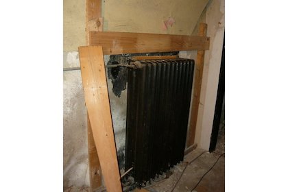 Starý radiátor